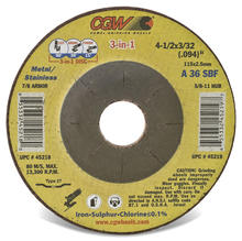 CGW Abrasives 45223 - 3-in-1 Wheels