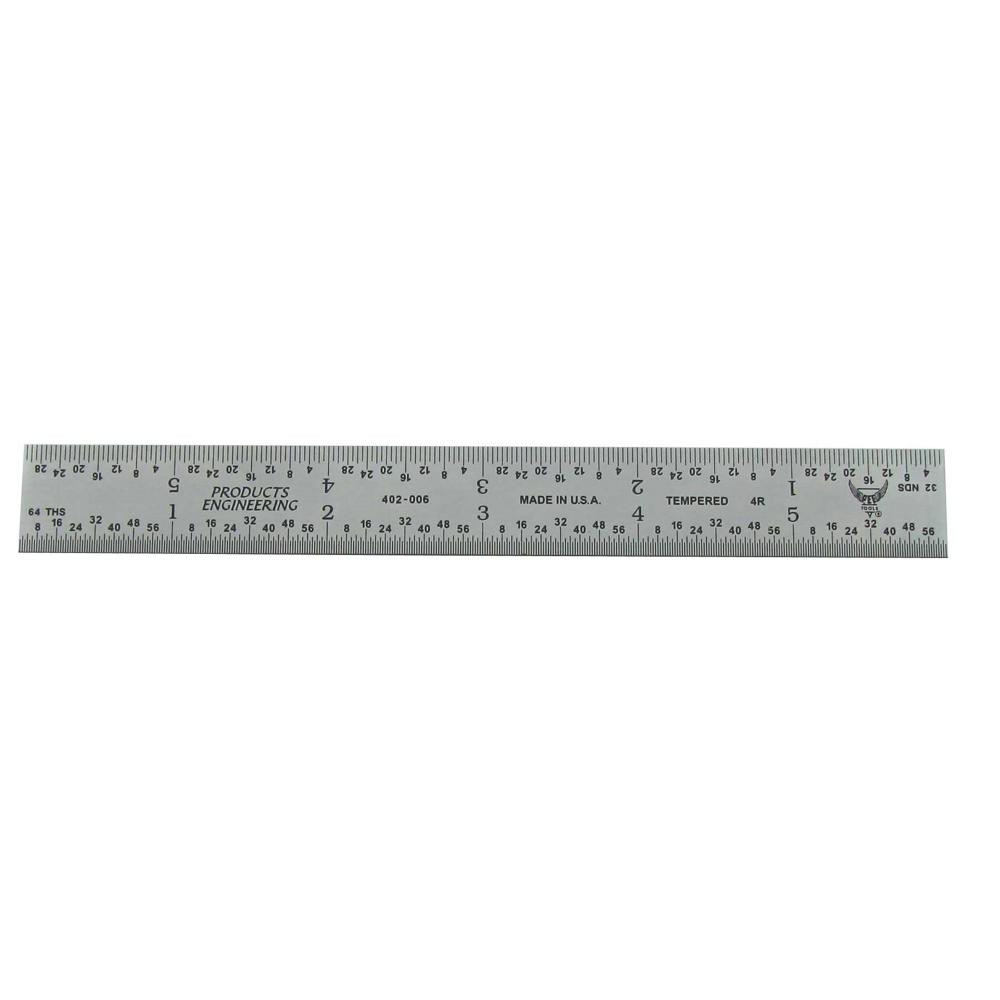 6&#34; 4R Graduated Flexible Scale