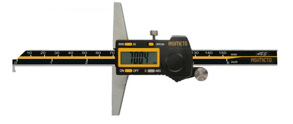 0-8&#34; Asimeto Digital Depth Caliper With Single Hook