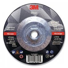 3M 7010362237 - 3M Silver Depressed Center Grinding Wheels