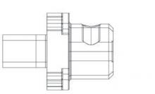 Pilot Precision 10060* - MH-M 35 Series Tool Holder Adaptor