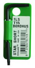 Bondhus 31715 - T15 TorxÂ® L-wrench - Short Arm - Tagged & Barcoded