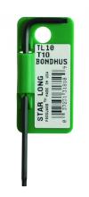 Bondhus 31860 - T60 TorxÂ® L-wrench - Long Arm - Tagged & Barcoded