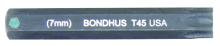 Bondhus 32045 - T45 ProHold TorxÂ® Bit 2" 7mm stock size