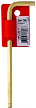 Bondhus 38086 - 17mm GoldGuard Plated Ball End L-wrench     Tagged/Barcoded