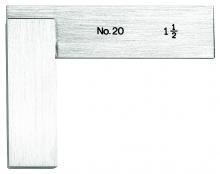 LS Starrett 20-1 1/2 - MASTER PRECISION SQUARE, 1-1/2" BLADE