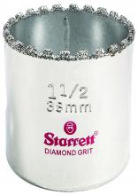 LS Starrett KD0112-N - DIAMOND GRIT HOLE SAW, 1-1/2" - 38MM DIAMETER