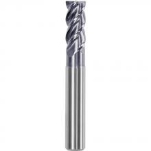 HAIMER F1004NNH1200R2.00AA - HAIMER MILL Power Series- F1004NN Corner Radius Solid carbide end mill