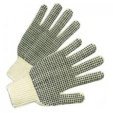 ORS Nasco 36110PDD - Anchor Brand Medium Weight Seamless String-Knit Gloves with Single-Sided PVC Dot Grips