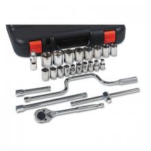 ORS Nasco 07868 - Anchor Brand 25 Piece Standard Socket Sets